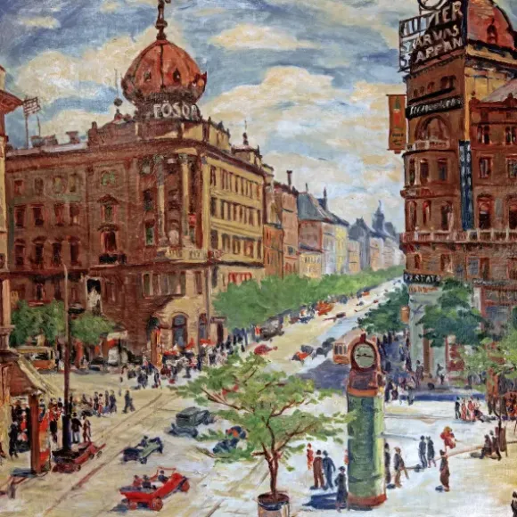 Albert Gleizes - Vue de Budapest, 1904