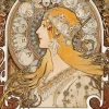 Alphonse Mucha - La Plume, 1896-97