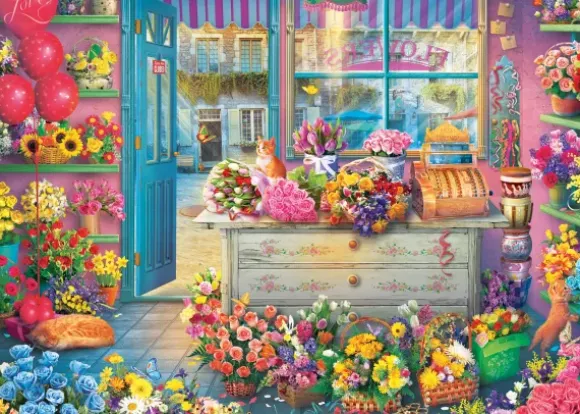 Ambiance Colorée chez le Fleuriste