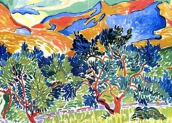 André Derain - Les Montagnes de Collioure