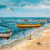 Art Collection - Matin au Bord de la Mer