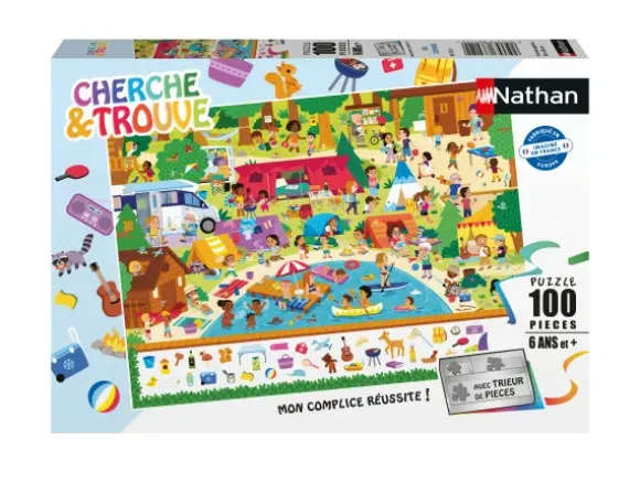 Au camping - Cherche et trouve