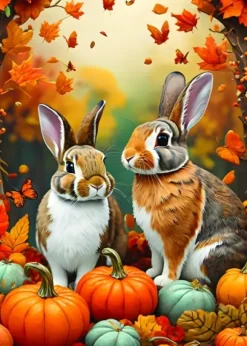 Autumn Bunnies