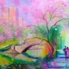 A Walk In A City Park