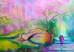 A Walk In A City Park