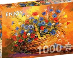 Basket with Flowers