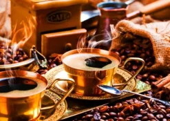 Black Coffee in Oriental Style
