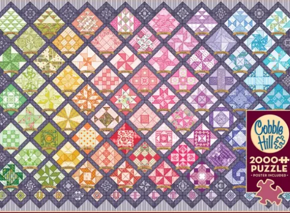 Blocs de Quilt à Quatre Carrés