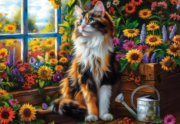 Blooming Cat Meditation