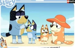 Bluey à la Plage