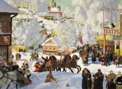 Boris Kustodiev - Maslenitsa