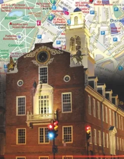 Boston City Map Mini