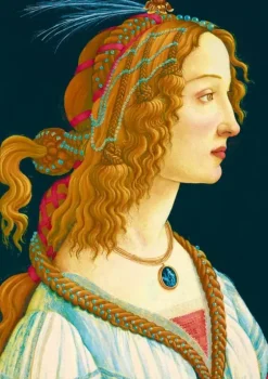 Botticelli Sandro - Sandro Botticelli - Idealized Portrait of a Lady, 1480