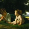 Bouguereau William - Bouguereau William : La Tentation