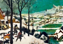 Brueghel Pieter - Pieter Bruegel the Elder - Hunters in the Snow (Winter), 1565