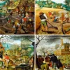 Brueghel Pieter - Pieter Brueghel the Younger - The Four Seasons