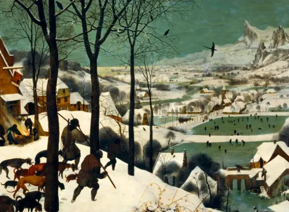 Brueghel Pieter - Pieter Brueghel Le Vieux - Chasseurs dans la Neige