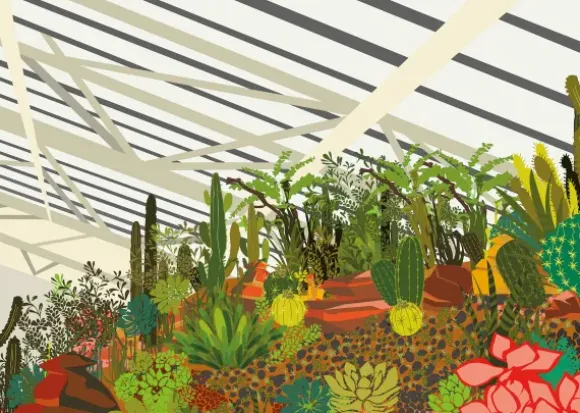 Brutalist Conservatory
