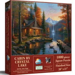 Cabane au Bord du Lac Crystal