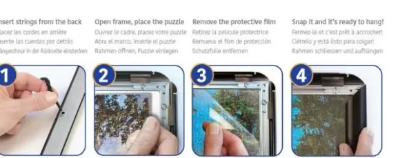 Cadre pour Puzzles 1000 pièces