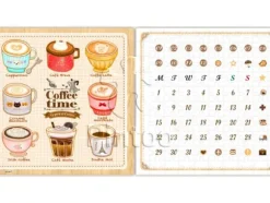 Calendrier Showpiece - Coffee Time