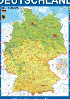 Carte de l'Allemagne