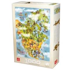 Cartoon Collection - Carte des USA