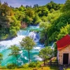 Cascades de Krka, Croatie
