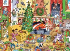 Catching Santa - Puzzle Famille (Pièces de Tailles Différentes)