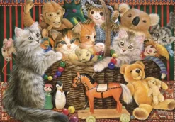 Cats in the Toy box