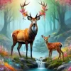 Cerf Majestueux