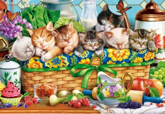 Chatons qui Font la Sieste