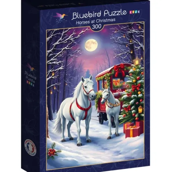 Chevaux à Noël