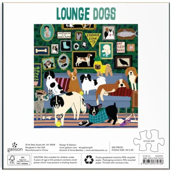 Chiens de Salon - Puzzle 500 Pièces