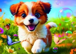 Chiot Heureux