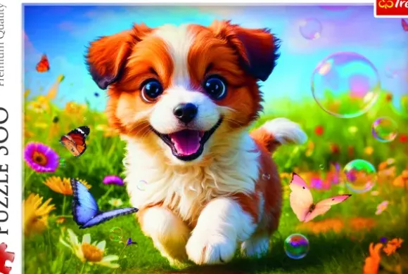 Chiot Heureux