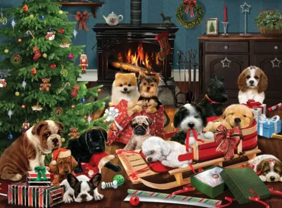 Christmas Puppies