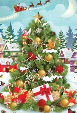 Christmas Tree Tin