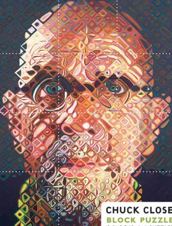 Chuck Close - 12 cubes pour six autoportraits