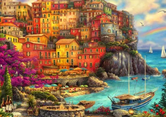 Chuck Pinson - A Beautiful Day at Cinque Terre