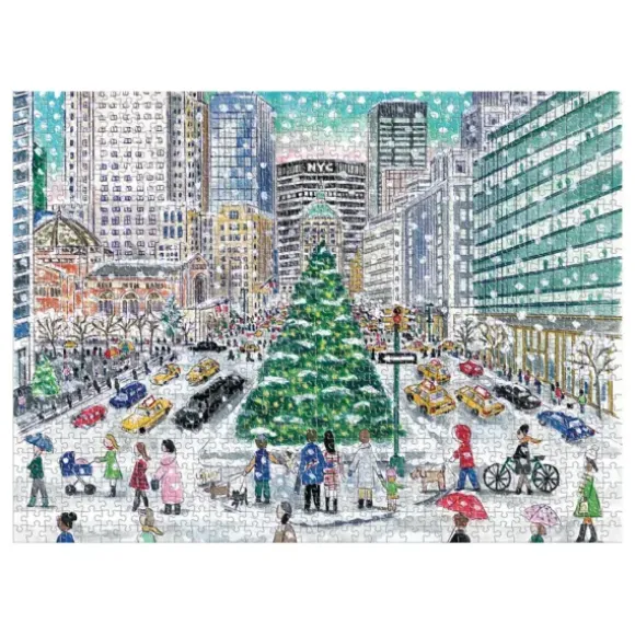 Chutes de Neige sur Park Avenue - Puzzle 1000 Pièces