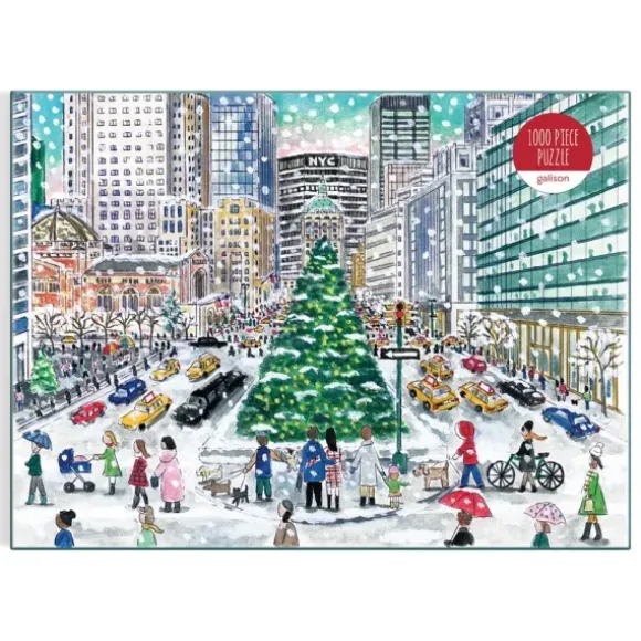 Chutes de Neige sur Park Avenue - Puzzle 1000 Pièces