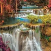 Chutes Thaïlandaises Colorées