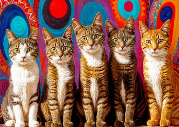 Cinq Chats