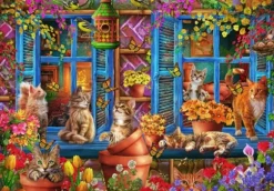 Ciro Marchetti - Chats sur le Rebord de la Fenêtre