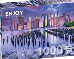 Cloudy Sky Over Manhattan, New York