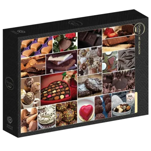 Collage - In love with Chocolate