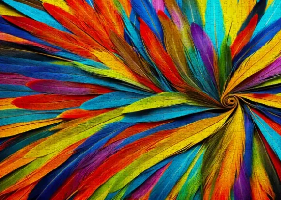 Colorful Feathers