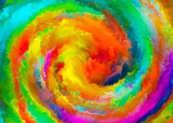 Colorful Gradient Swirl
