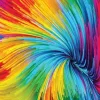 Colorful Paint Swirl